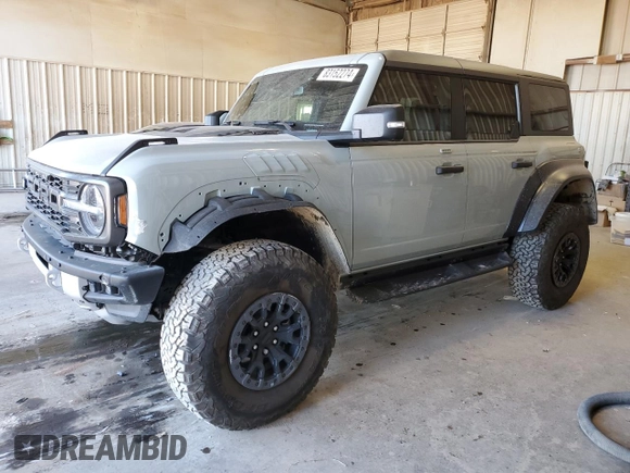 2023 Ford Bronco Raptor with VIN 1FMEE5JRXPLB78200, listed as a Copart auction lot 83152274 with 3,219 mi miles and Salvage Title. Bid and sale history available at carsss.com. Image 1.
