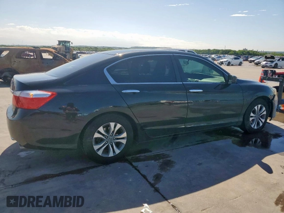 2015 Honda Accord LX with VIN 1HGCR2F38FA098943, listed as a Copart auction lot 54150105 with 167,030 mi miles and Salvage Title. Bid and sale history available at DreamBid. Image 3.