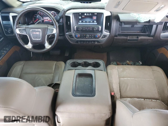 2014 GMC Sierra 1500 SLT with VIN 3GTP1VEC1EG190700, listed as a Copart auction lot 48573715 with 133,563 mi miles and Salvage title. Bid and sale history available at DreamBid. Image 8.
