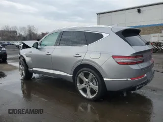 2024 Genesis GV80 z VIN KMUHCESC2RU183192, wystawiony jako Copart lot #52882755 z przebiegiem 14 316 mil mil oraz Szkody całkowita. Historia ofert i sprzedaży dostępna na DreamBid. Obrazek 2.