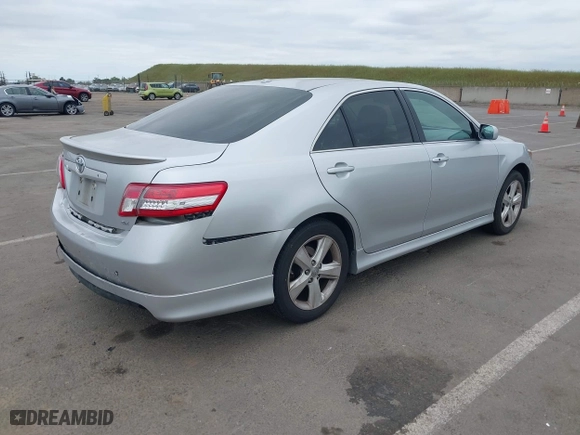 2011 Toyota Camry LE with VIN 4T1BK3EKXBU123908, listed as a IAAI auction lot 42075367 with 122,607 mi miles. Bid and sale history available at carsss.com. Image 4.