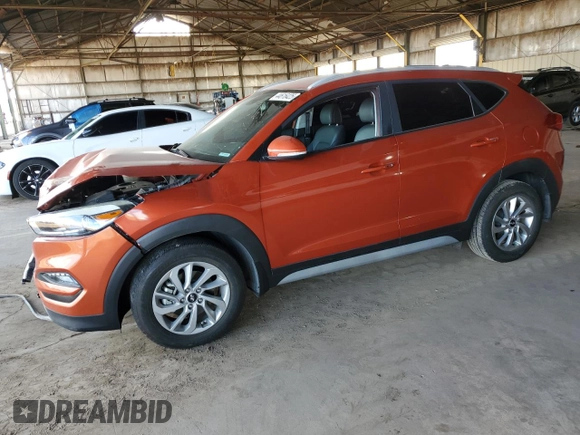 2018 Hyundai Tucson SEL Plus with VIN KM8J33A49JU605252, listed as a Copart auction lot 44616425 with 58,721 mi miles and Salvage Title. Bid and sale history available at carsss.com. Image 1.