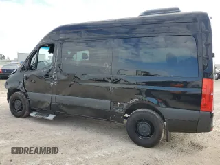 2024 Mercedes-Benz Sprinter with VIN W1Z4NFHY1RP657272, listed as a Copart auction lot 81837014 with Not Provided miles and Salvage Title. Bid and sale history available at DreamBid. Image 2.