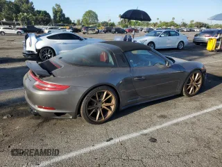 2019 Porsche 911 4 with VIN WP0BA2A91KS120069, listed as a Copart auction lot 59178924 with 44,442 mi miles and Salvage Title. Bid and sale history available at carsss.com. Image 3.