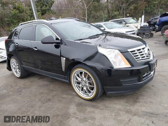 2016 Cadillac SRX Luxury Collection with VIN 3GYFNEE3XGS525706, listed as a IAAI auction lot 41744652 with 98,133 mi miles. Bid and sale history available at carsss.com. Image 1.