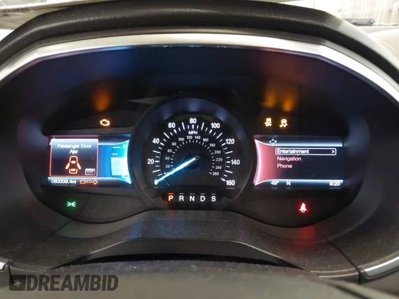 2018 Ford Edge Titanium with VIN 2FMPK4K86JBB72760, listed as a IAAI auction lot 41155594 with 83,338 mi miles. Bid and sale history available at carsss.com. Image 7.