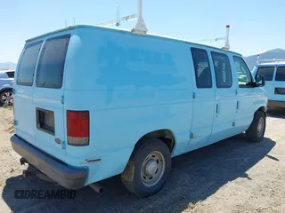 2005 Ford Econoline Cargo with VIN 1FTRE14W65HA61455, listed as a IAAI auction lot 42608448 with 116,244 mi miles and . Bid and sale history available at DreamBid. Image 4.