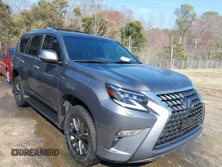 2020 Lexus GX 460 Premium z VIN JTJAM7BX6L5256675, wystawiony jako IAAI lot #41754303 z przebiegiem 59 221 mil mil oraz . Historia ofert i sprzedaży dostępna na DreamBid. Obrazek 1.