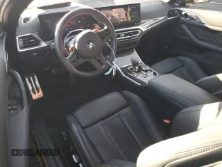 2024 BMW M4 Competition xDrive with VIN WBS33BA03RCP76190, listed as a Copart auction lot 45919225 with 6,920 mi miles and Salvage title. Bid and sale history available at DreamBid. Image 8.