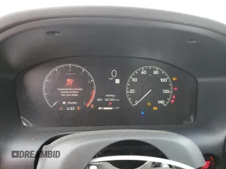 2023 Honda HR-V LX with VIN 3CZRZ1H37PM735335, listed as a Copart auction lot 58957705 with 21,203 mi miles and Salvage title. Bid and sale history available at DreamBid. Image 9.