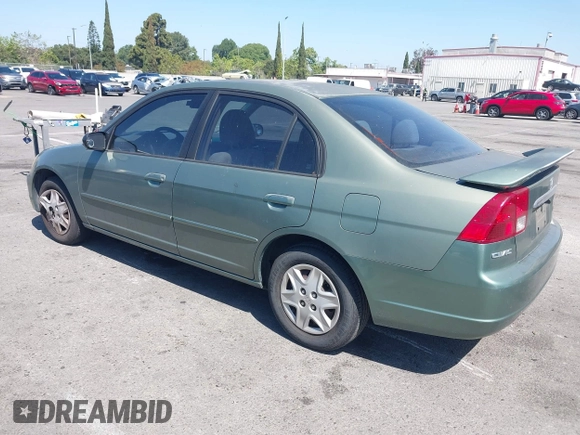 2003 Honda Civic LX with VIN 2HGES16553H559537, listed as a IAAI auction lot 42225418 with 239,140 mi miles and . Bid and sale history available at DreamBid. Image 3.