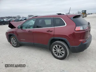 2020 Jeep Cherokee Latitude Plus with VIN 1C4PJLLB6LD586095, listed as a Copart auction lot 43996165 with 106,381 mi miles and Salvage Title. Bid and sale history available at carsss.com. Image 2.