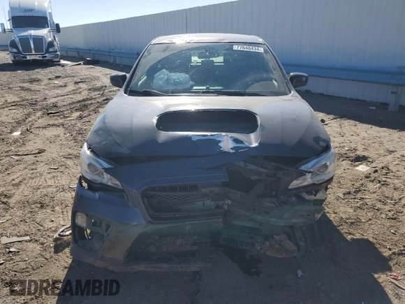 2015 Subaru WRX with VIN JF1VA1A69F9830420, listed as a Copart auction lot 77648434 with 77,336 mi miles and Salvage Title. Bid and sale history available at carsss.com. Image 5.