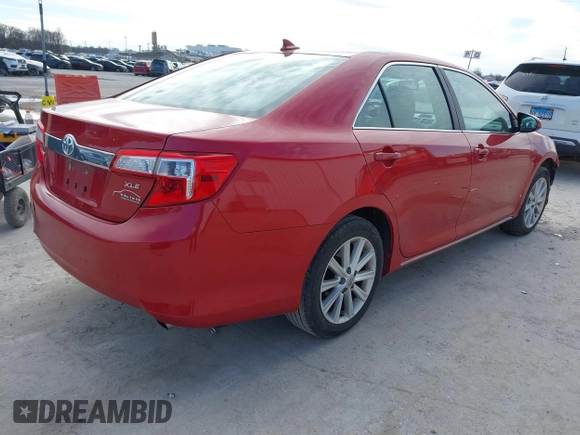 2012 Toyota Camry SE with VIN 4T1BK1FK6CU507625, listed as a IAAI auction lot 41744165 with 127,269 mi miles. Bid and sale history available at carsss.com. Image 4.