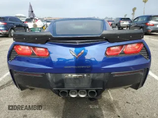 2017 Chevrolet Corvette Grand Sport 1LT with VIN 1G1YW2D74H5116961, listed as a Copart auction lot 52351333 with 0 mi miles. Bid and sale history available at carsss.com. Image 6.