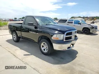 2012 Ram 1500 Express with VIN 3C6JD6AT7CG183408, listed as a Copart auction lot 57630175 with 124,003 mi miles and Salvage title. Bid and sale history available at DreamBid. Image 14.