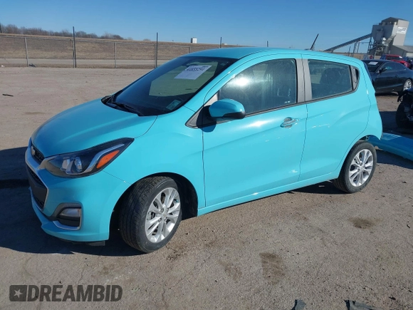 2022 Chevrolet Spark 1LT with VIN KL8CD6SA8NC019386, listed as a IAAI auction lot 41655291 with 16,479 mi miles. Bid and sale history available at carsss.com. Image 20.