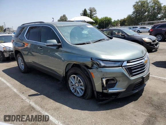 2023 Chevrolet Traverse LT Cloth with VIN 1GNERGKW4PJ294455, listed as a Copart auction lot 67974524 with 7,178 mi miles and Salvage Title. Bid and sale history available at carsss.com. Image 4.