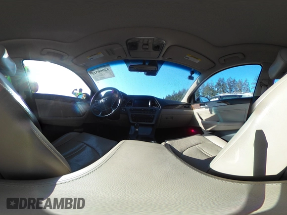 2015 Hyundai Sonata Limited with VIN 5NPE34AF7FH060103, listed as a IAAI auction lot 42096524 with 119,497 mi miles and . Bid and sale history available at carsss.com. Image 19.