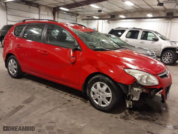 2010 Hyundai Elantra Touring SE with VIN KMHDC8AE4AU055042, listed as a IAAI auction lot 41614959 with NaN miles. Bid and sale history available at carsss.com. Image 1.