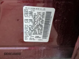 2012 Nissan Murano SL с VIN JN8AZ1MW8CW218045, выставлен на аукционе Copart как лот 55182975 с пробегом Не указан миль и Списание • Salvage title. История ставок и продаж доступна на DreamBid. Изображение 12.