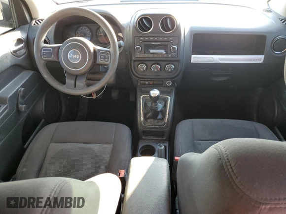2015 Jeep Compass Sport with VIN 1C4NJCBB4FD361235, listed as a Copart auction lot 52602405 with 87,802 mi miles and Salvage Title. Bid and sale history available at carsss.com. Image 8.