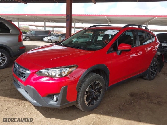 2021 Subaru Crosstrek Premium with VIN JF2GTAPC0M8308693, listed as a IAAI auction lot 41959965 with 71,585 mi miles. Bid and sale history available at carsss.com. Image 17.