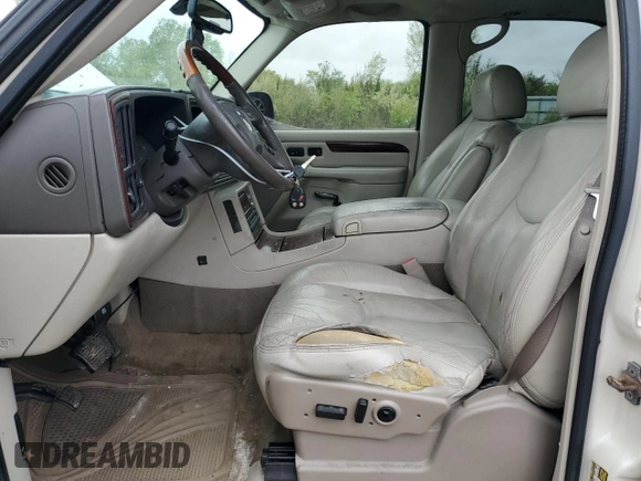 2005 Cadillac Escalade z VIN 1GYEK63N95R204674, wystawiony jako Copart lot #55854175 z przebiegiem 303 771 mil mil oraz Tytuł czysty. Historia ofert i sprzedaży dostępna na DreamBid. Obrazek 7.