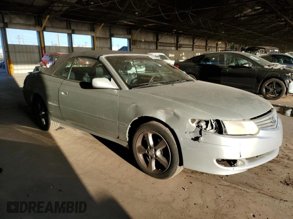 2002 Toyota Solara SE with VIN 2T1FF28P12C592362, listed as a Copart auction lot 45664885 with 180,349 mi miles and Salvage Title. Bid and sale history available at DreamBid. Image 4.