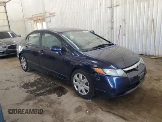 2008 Honda Civic LX with VIN 1HGFA16538L101125, listed as a Copart auction lot 55877955 with 191,387 mi miles and Non Repairable. Bid and sale history available at DreamBid. Image 4.