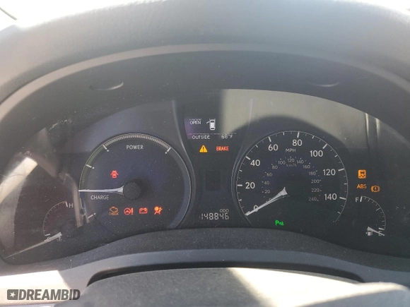 2010 Lexus RX 450h with VIN JTJBC1BAXA2018584, listed as a Copart auction lot 48019655 with 148,846 mi miles and Clean Title. Bid and sale history available at carsss.com. Image 9.