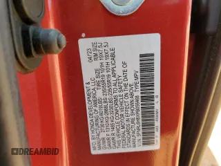 2023 Honda Odyssey Touring с VIN 5FNRL6H8XPB056468, выставлен на аукционе Copart как лот 55066345 с пробегом 29 760 миль миль и Списание • Salvage title. История ставок и продаж доступна на DreamBid. Изображение 13.