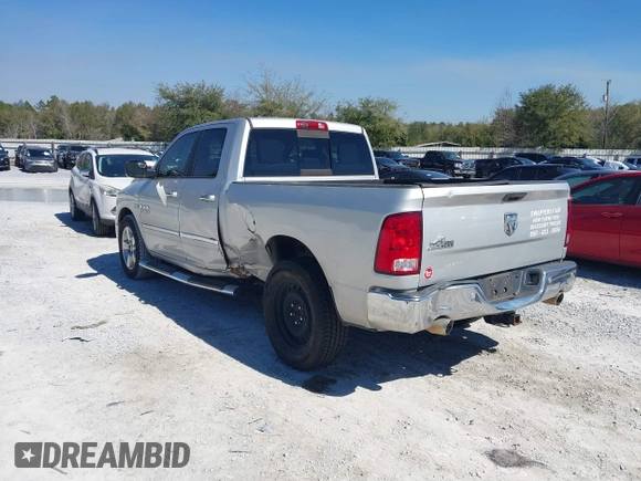 2015 Ram 1500 Lone Star with VIN 1C6RR6GT5FS547267, listed as a IAAI auction lot 41747675 with 172,699 mi miles. Bid and sale history available at carsss.com. Image 3.