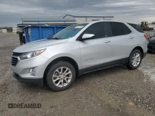 2021 Chevrolet Equinox LT with VIN 2GNAXUEV9M6118452, listed as a Copart auction lot 50411055 with 92,986 mi miles and Salvage Title. Bid and sale history available at DreamBid. Image 1.