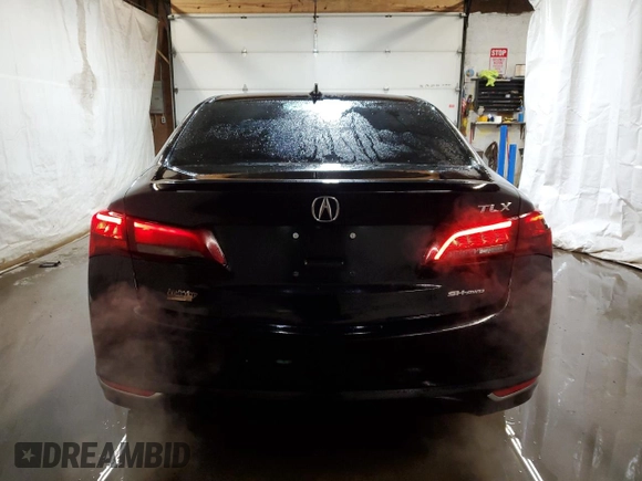 2017 Acura TLX V6 w/Technology Pkg with VIN 19UUB3F59HA000800, listed as a Copart auction lot 46326765 with 155,222 mi miles and Salvage Title. Bid and sale history available at carsss.com. Image 6.