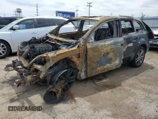 2007 Audi Q7 Premium with VIN WA1BY74L17D040163, listed as a Copart auction lot 60322024 with 0 mi miles and Salvage Title. Bid and sale history available at carsss.com. Image 1.