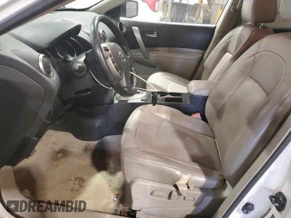 2012 Nissan Rogue S with VIN JN8AS5MV9CW401263, listed as a Copart auction lot 52670305 with 168,704 mi miles and Salvage Title. Bid and sale history available at DreamBid. Image 7.