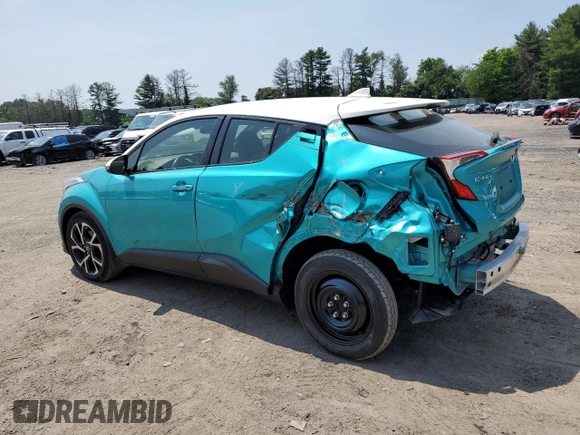 2018 Toyota C-HR XLE z VIN JTNKHMBX2J1005811, wystawiony jako Copart lot #59162315 z przebiegiem 35 191 mil mil oraz Szkoda całkowita • Salvage title. Historia ofert i sprzedaży dostępna na DreamBid. Obrazek 2.