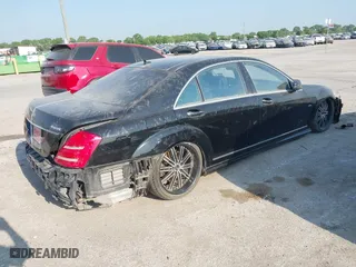 2012 Mercedes-Benz S-Class S 550 with VIN WDDNG9EB5CA452479, listed as a IAAI auction lot 38850857 with 150,641 mi miles. Bid and sale history available at carsss.com. Image 4.