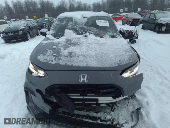 2024 Honda HR-V Sport with VIN 3CZRZ2H55RM714512, listed as a IAAI auction lot 41304816 with 43,540 mi miles. Bid and sale history available at carsss.com. Image 13.