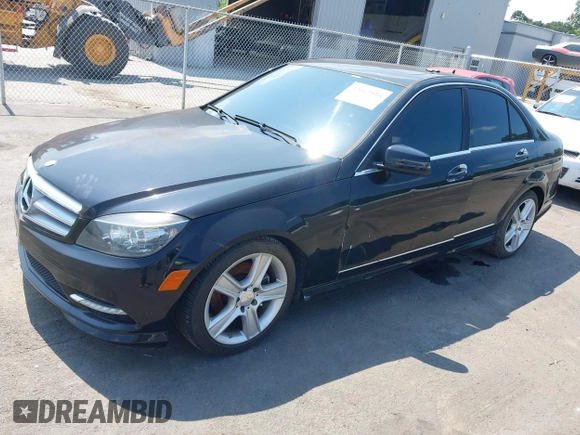2011 Mercedes-Benz C 300 Sport with VIN WDDGF8BB1BR180376, listed as a IAAI auction lot 42669416 with Not provided miles and . Bid and sale history available at DreamBid. Image 2.