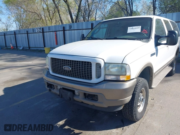 2003 Ford Excursion Eddie Bauer with VIN 1FMSU45PX3EB55961, listed as a IAAI auction lot 42024840 with 284,158 mi miles and . Bid and sale history available at DreamBid. Image 6.