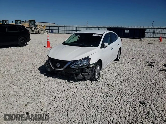 2018 Nissan Sentra SV with VIN 3N1AB7AP0JY257205, listed as a Copart auction lot 41929065 with 47,649 mi miles and Salvage Title. Bid and sale history available at DreamBid. Image 10.