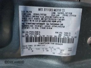 2005 Ford Focus S with VIN 1FAHP34N75W180609, listed as a Copart auction lot 50186265 with 98,337 mi miles and Salvage Title. Bid and sale history available at carsss.com. Image 12.