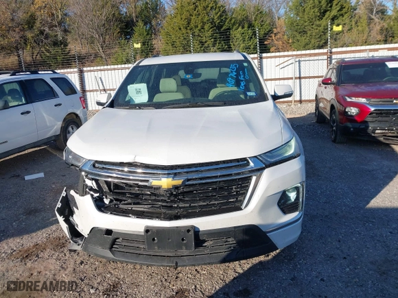 2023 Chevrolet Traverse Premier with VIN 1GNERKKW7PJ221230, listed as a IAAI auction lot 40876235 with 31,631 mi miles. Bid and sale history available at carsss.com. Image 12.