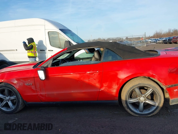 2011 Ford Mustang GT with VIN 1ZVBP8FF8B5124146, listed as a IAAI auction lot 41768128 with 85,264 mi miles and . Bid and sale history available at DreamBid. Image 15.