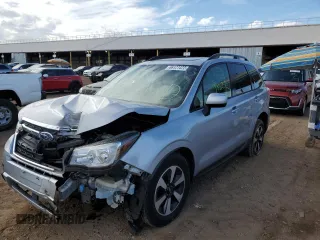 2017 Subaru Forester Premium with VIN JF2SJAEC0HH517327, listed as a Copart auction lot 66127422 with 98,622 mi miles. Bid and sale history available at carsss.com. Image 2.