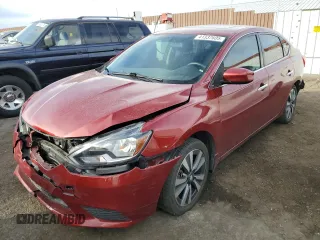 2019 Nissan Sentra SV with VIN 3N1AB7AP9KY349883, listed as a Copart auction lot 41337605 with 82,963 mi miles and Salvage Title. Bid and sale history available at DreamBid. Image 1.