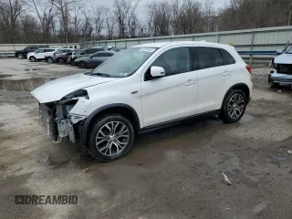 2019 Mitsubishi Outlander ES z VIN JA4AR3AU9KU004888, wystawiony jako Copart lot #48328455 z przebiegiem 84 206 mil mil oraz Szkody całkowita. Historia ofert i sprzedaży dostępna na DreamBid. Obrazek 1.