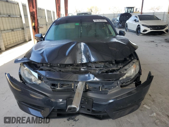 2018 Honda Civic Sedan EX with VIN 2HGFC2F7XJH564349, listed as a Copart auction lot 52791335 with 0 mi miles and Salvage Title. Bid and sale history available at carsss.com. Image 5.